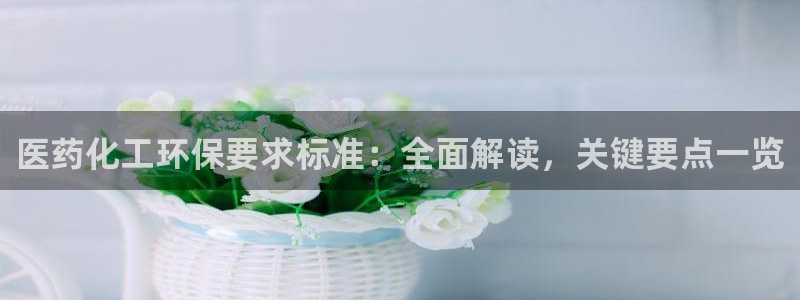 官方网站下载亿万人生：医药化工环保要求标准：全面解读，关键要点一览