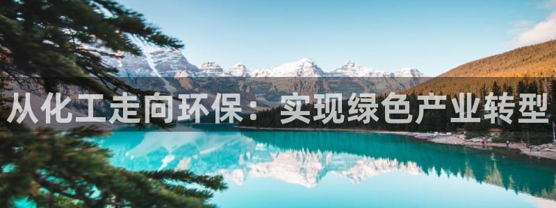 亿万国际app：从化工走向环保：实现绿色产业转型