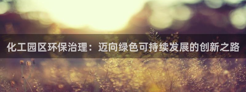 亿万28下载地址：化工园区环保治理：迈向绿色可持续发展的创新之路