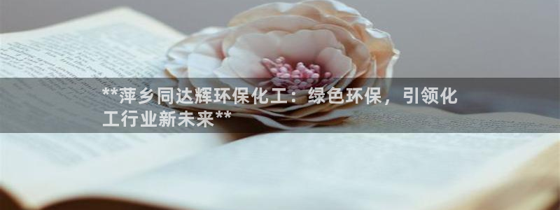 亿万官网手机登录：**萍乡同达辉环保化工：绿色环保，引领化
工行业新未来**