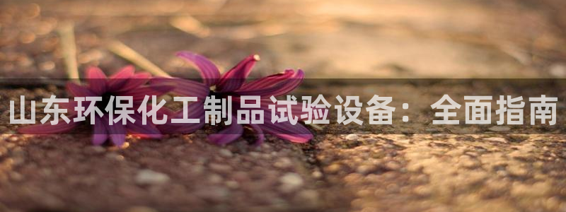 mr003亿万先生：山东环保化工制品试验设备：全面指南