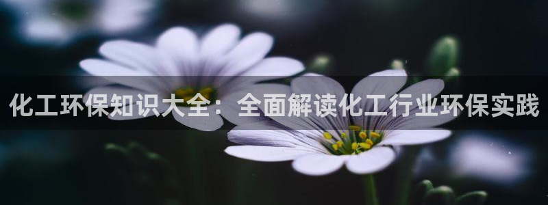 亿万先生合并最新消息：化工环保知识大全：全面解读化工行业环保实践