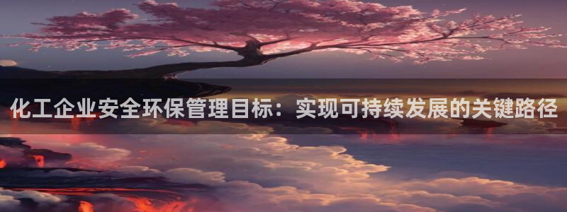 亿万网友在线实时为你解答：化工企业安全环保管理目标：实现可持续发展的关键路径