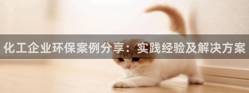 亿万先生mr008cc官网：化工企业环保案例分享：实践经验及解决方案